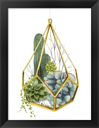 Framed Wild Terrarium IV Print