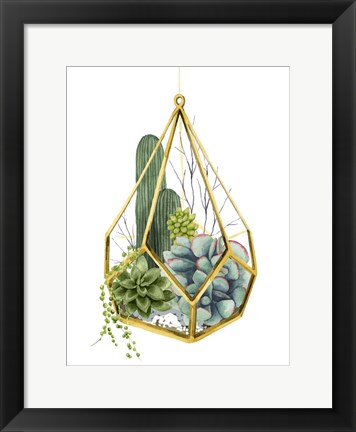 Framed Wild Terrarium IV Print