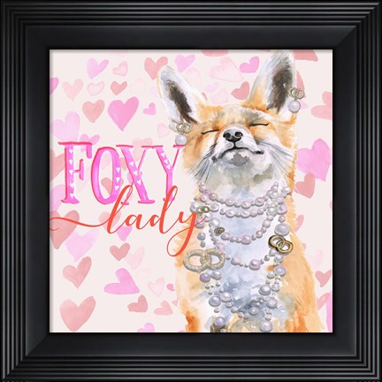 Framed Cute Couture I Print