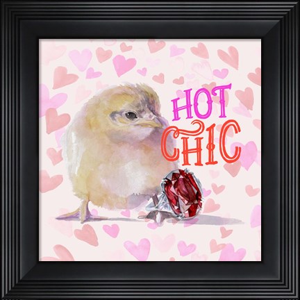 Framed Cute Couture II Print