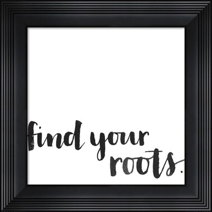 Framed Simple Mantras III Print