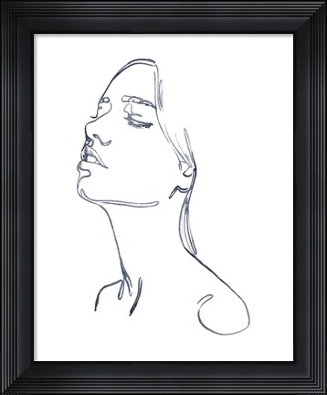 Framed Exhale I Print