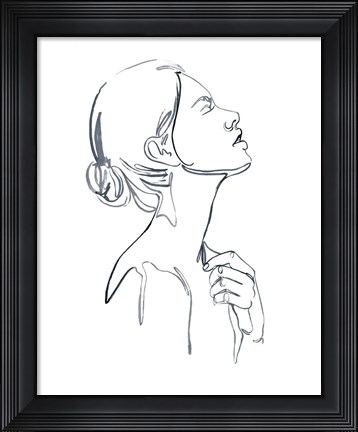 Framed Exhale II Print
