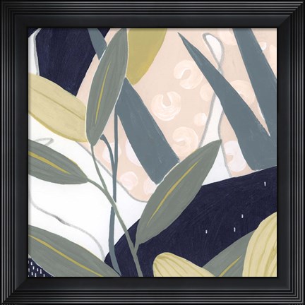 Framed Flores Noche III Print
