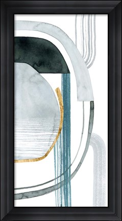 Framed Gradient Gears II Print