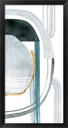 Framed Gradient Gears II Print