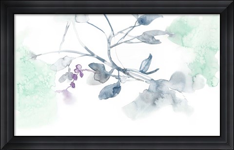 Framed Ethereal Purple II Print
