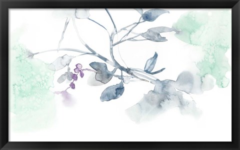 Framed Ethereal Purple II Print