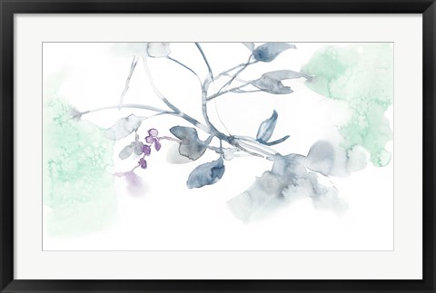 Framed Ethereal Purple II Print