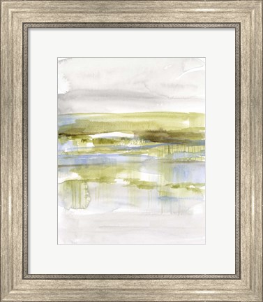 Framed Olive Marsh I Print
