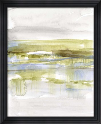 Framed Olive Marsh I Print