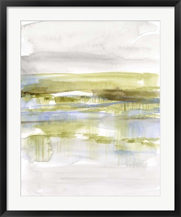 Framed Olive Marsh I Print