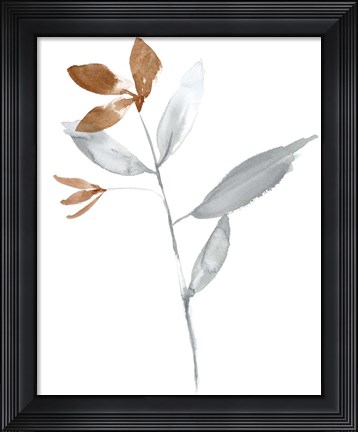 Framed Simple Stem II Print