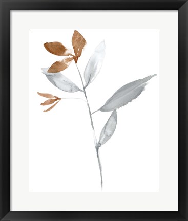 Framed Simple Stem II Print