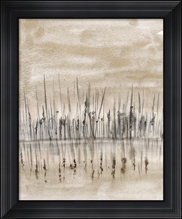 Framed Marshline Reflection II Print
