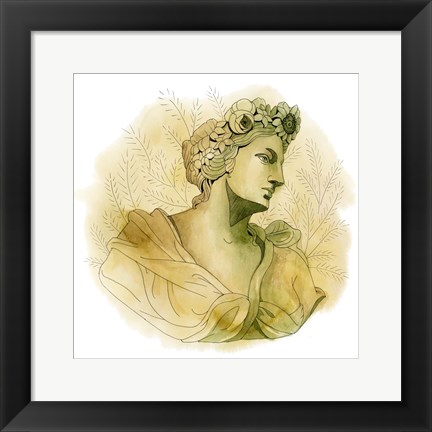 Framed Garden Goddess III Print