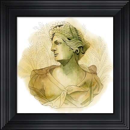 Framed Garden Goddess IV Print