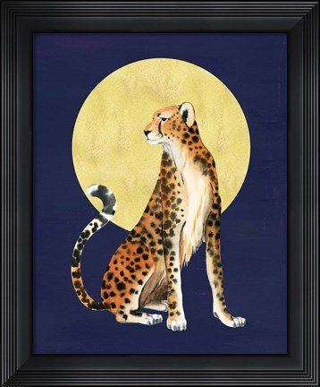 Framed Queen of the Jungle I Print
