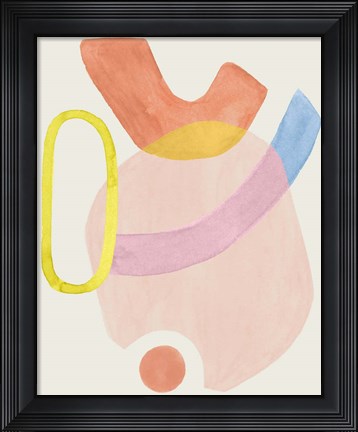 Framed Mod Stitch III Print