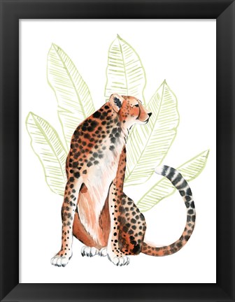 Framed Ruby Runner II Print