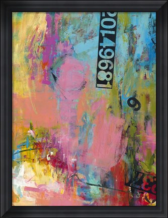 Framed Silks Print