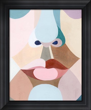 Framed Delicate Features I Print