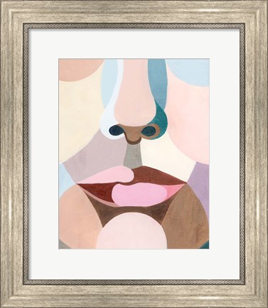 Framed Delicate Features II Print