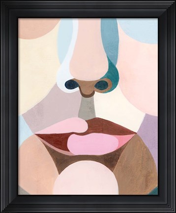 Framed Delicate Features II Print