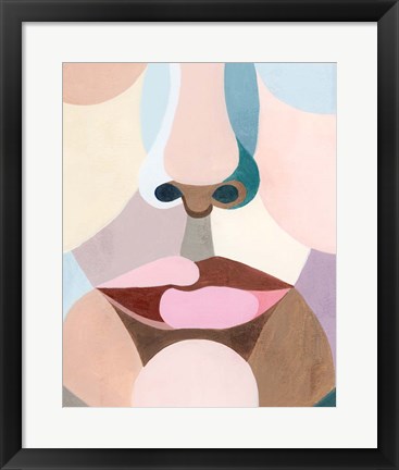 Framed Delicate Features II Print