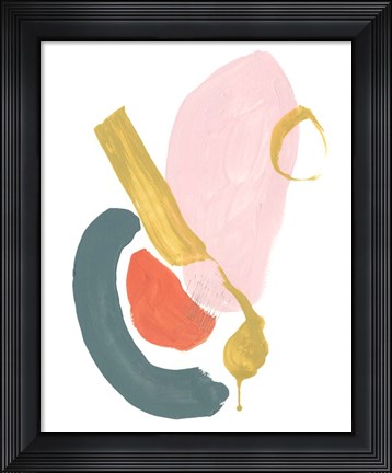 Framed Mod Mixup I Print