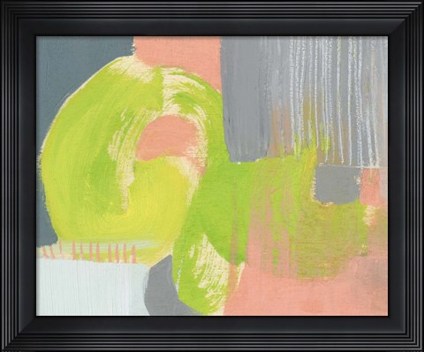 Framed Lime Squeeze I Print