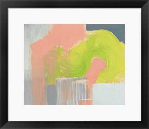 Framed Lime Squeeze II Print