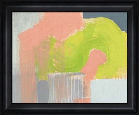 Framed Lime Squeeze II Print