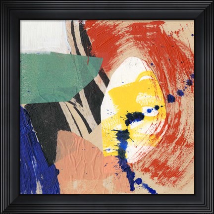 Framed Primary Motion II Print
