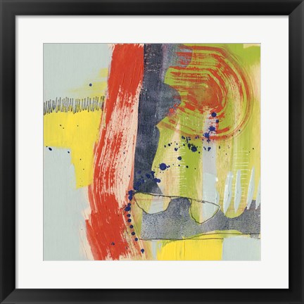 Framed Bold Strokes I Print