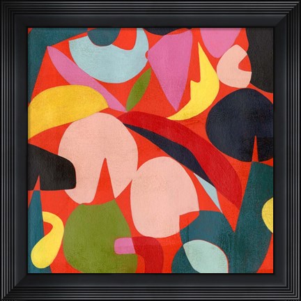 Framed Tomato Prism I Print