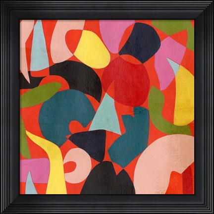 Framed Tomato Prism II Print