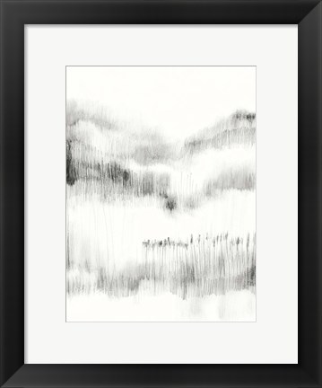 Framed Grassy Hill I Print