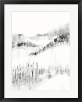 Framed Grassy Hill II Print