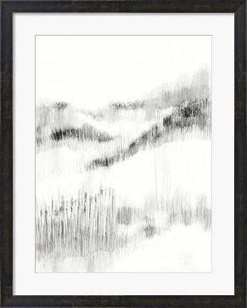 Framed Grassy Hill II Print