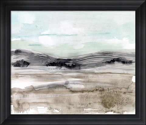 Framed Lines in the Range I Print