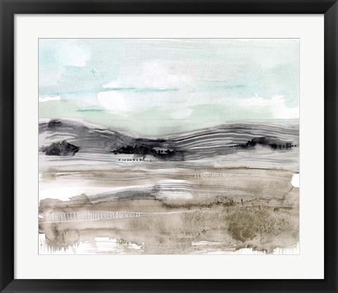 Framed Lines in the Range I Print