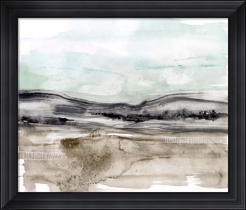 Framed Lines in the Range II Print