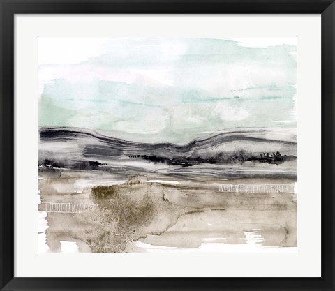 Framed Lines in the Range II Print