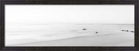 Framed Black &amp; White Water Panel II Print