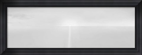 Framed Black &amp; White Water Panel IV Print