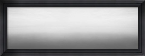 Framed Black &amp; White Water Panel V Print