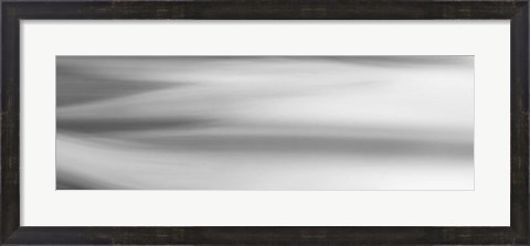 Framed Black &amp; White Water Panel VII Print