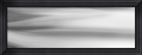 Framed Black &amp; White Water Panel VII Print