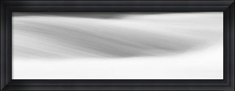 Framed Black &amp; White Water Panel IX Print